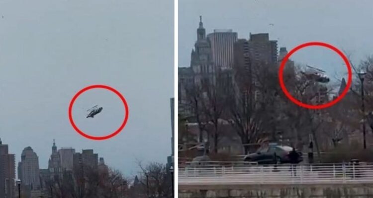 No fue la falta de combustible. las razones de por qué cayó la caída del helicóptero en el río hudson en Estados Unidos grabado en video.