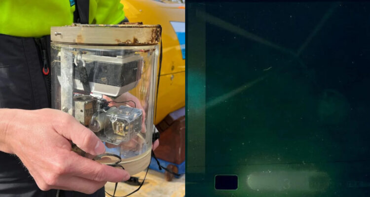 Fotos de la cámara rescatada del fondo del Lago Ness