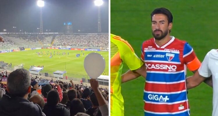 Juan Martín Lucero tuvo hostil recibimiento de los hinchas de Colo Colo.