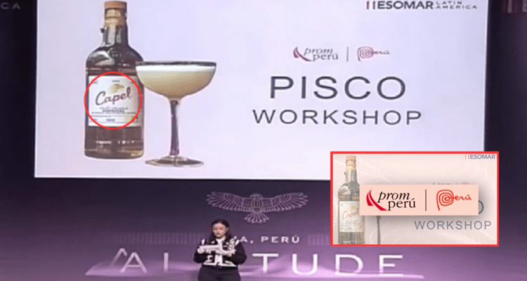Bochorno en Perú: vincularon al pisco chileno Capel con marca peruana y revivan la controversia