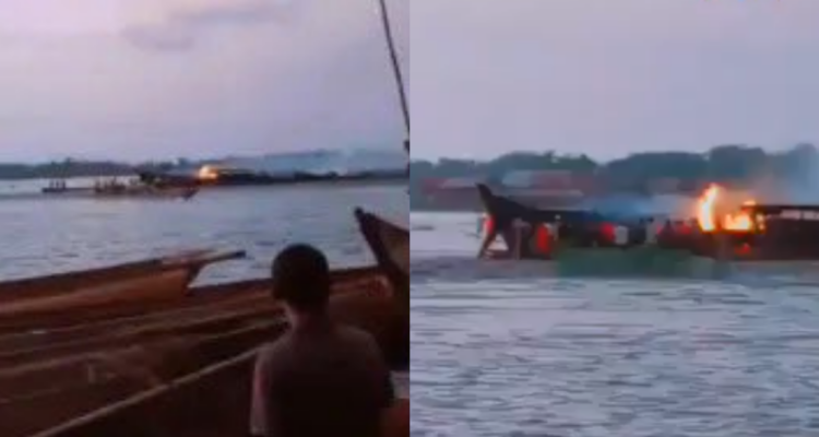 Aumentan a casi 150 los muertos tras naufragio de embarcación que se incendió en RD del Congo