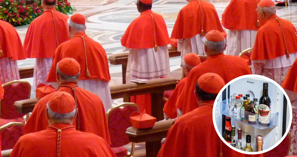 Cardenal vació frigobar de su habitación en el Vaticano