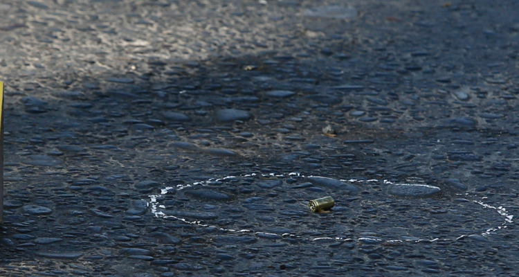 Casquillo de bala por robo frustrado en vivienda de Los Ángeles