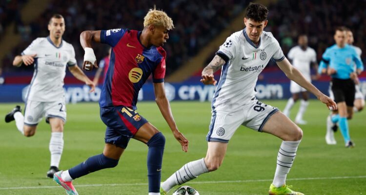 Barcelona e Inter empataron por la Champions League.