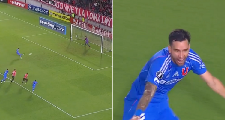 Charles Aránguiz y Zaldivia están ilusionando a La U ante Estudiantes en Libertadores.