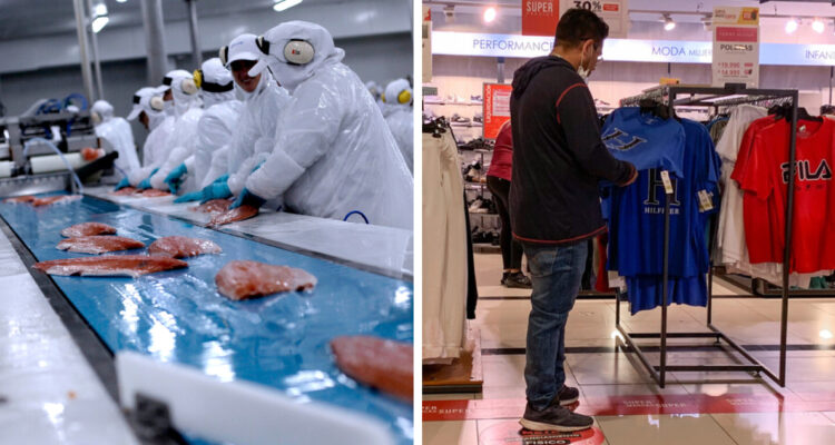 INE informa de crecimiento de la producción industrial y actividad del comercio en marzo