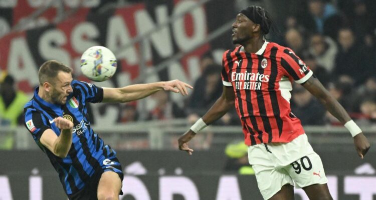 AC Milan e Inter empataron en primera semfinal de la Copa Italia