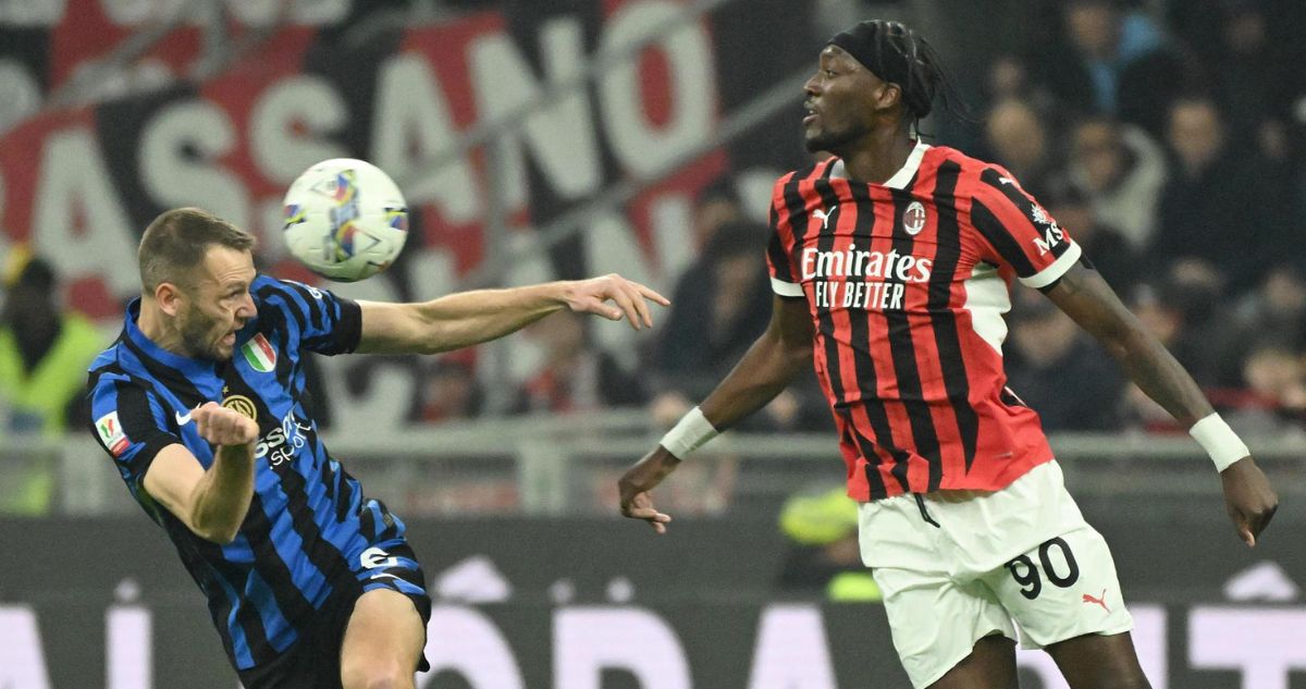 AC Milan e Inter empataron en primera semfinal de la Copa Italia