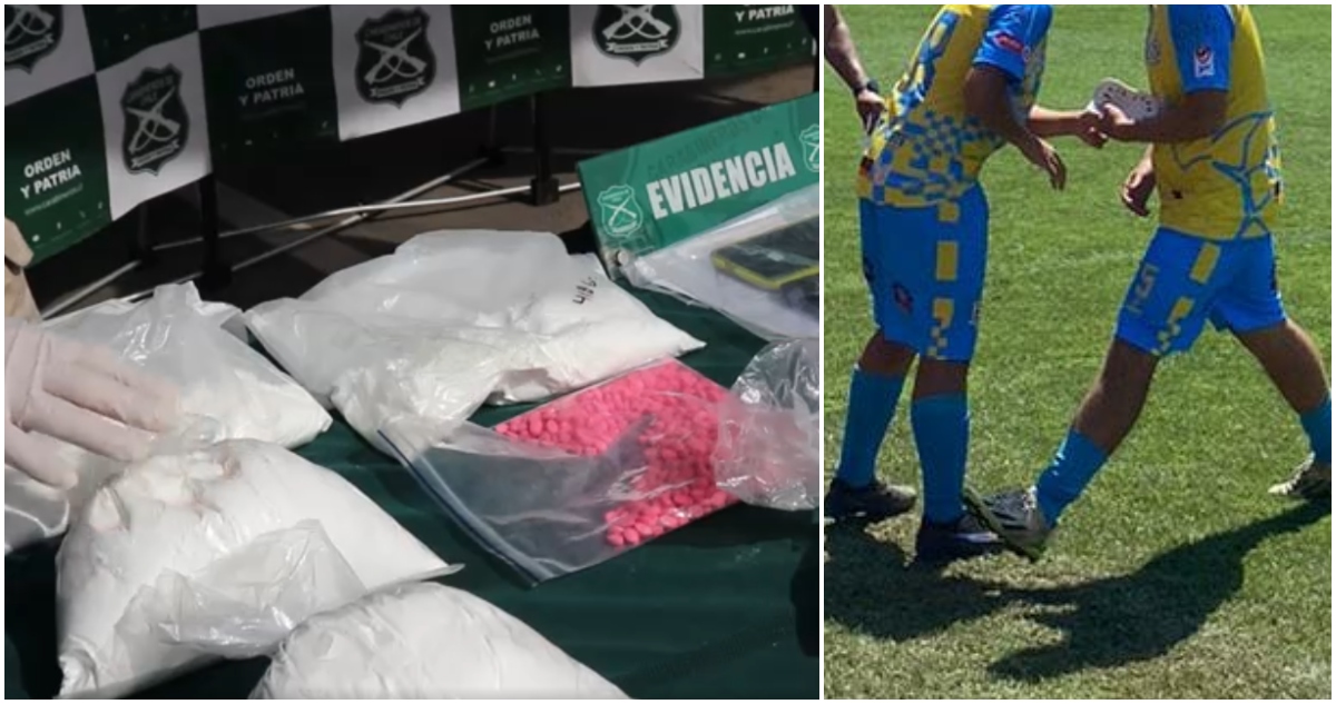 Club de fútbol para traficar droga en Quilpué