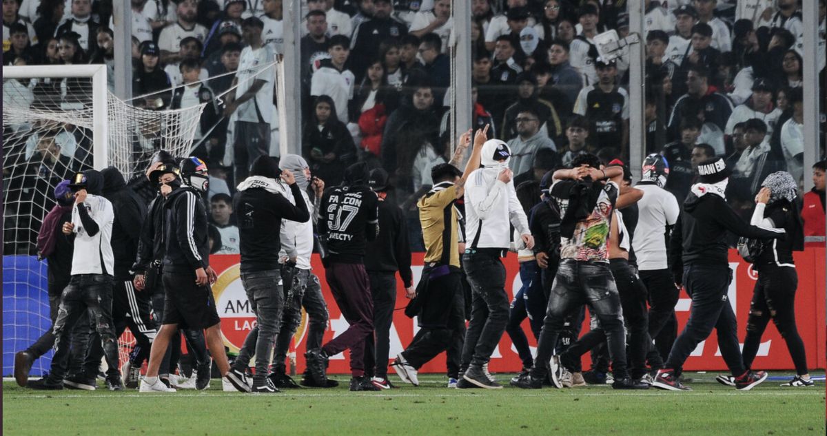 Colo Colo incidentes Monumental