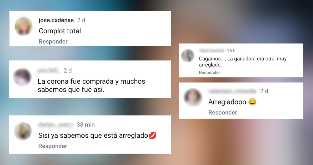 Comentarios sobre el certamen de belleza