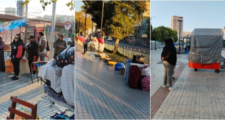 Comercio ilegal en Valparaíso