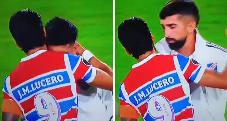 Emiliano Amor le negó saludo a Juan Martín Lucero.