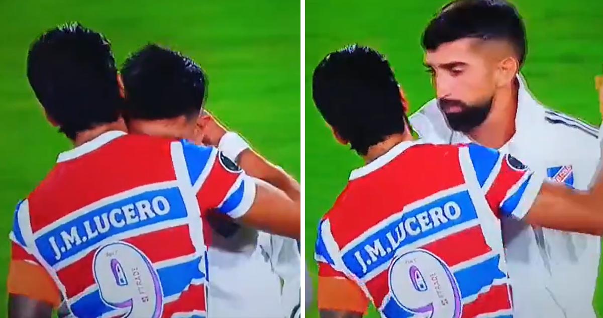 Emiliano Amor le negó saludo a Juan Martín Lucero.