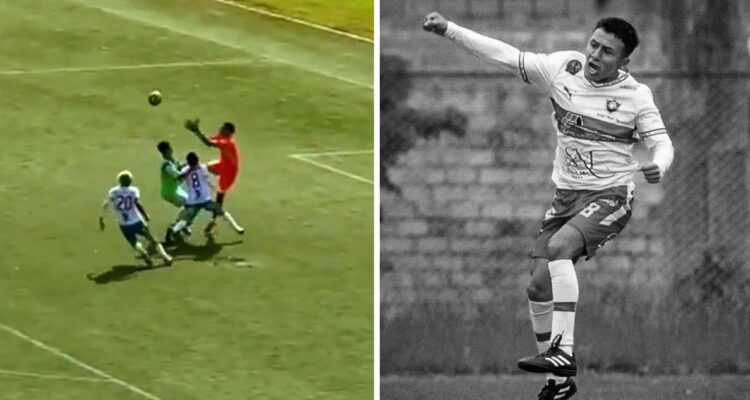 Futbolista murió tras choque en la Copa Perú.