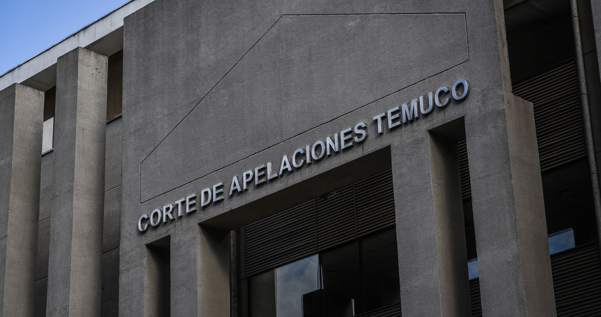 Frontis de Corte de Temuco por rechazo de recursos que buscaban anular juicio que absolvió a comuneros acusados de secuestrar a gendarmes