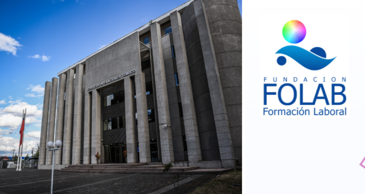 Corte de Temuco y logo de fundación Folab por cautelar de secretario de Educc