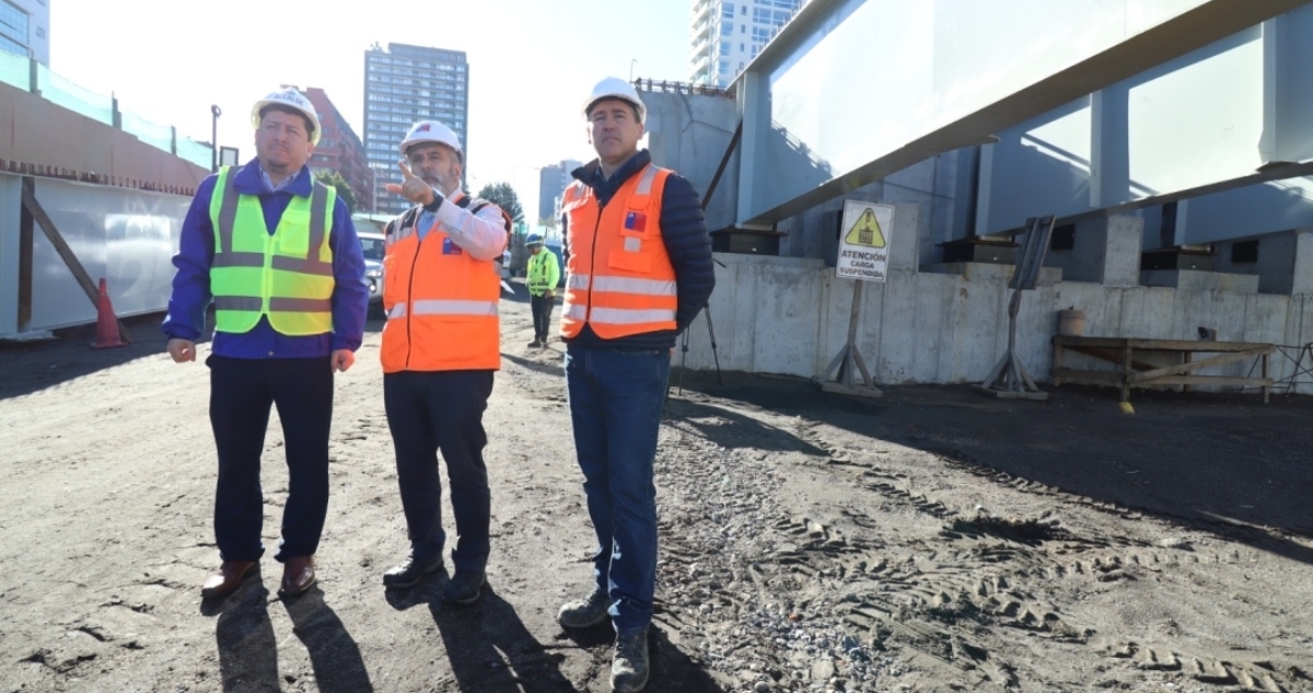 Cortes de tránsito en avenida Padre Hurtado de Concepción