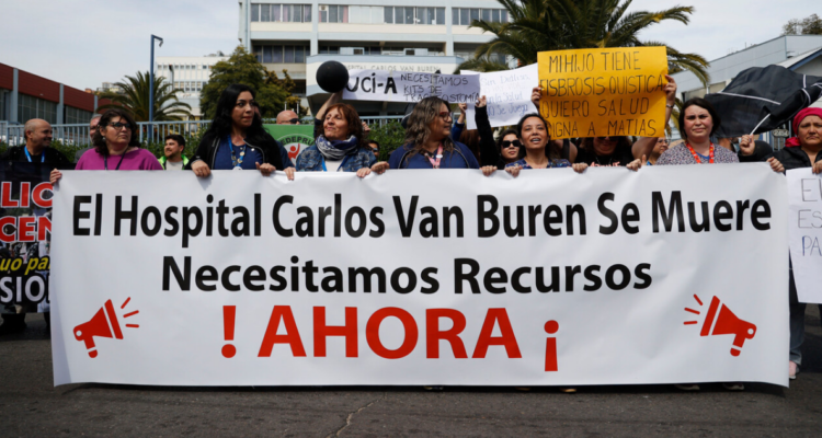 Crisis en el hospital carlos van buren