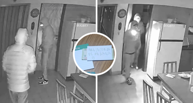 Delincuentes roban casa de adulta mayor en Argentina: sacaron todo, pero dejaron particular mensaje