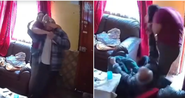 El próximo lunes revisarán las cautelares de mujer que asaltó violentamente a adulto mayor en Coronel