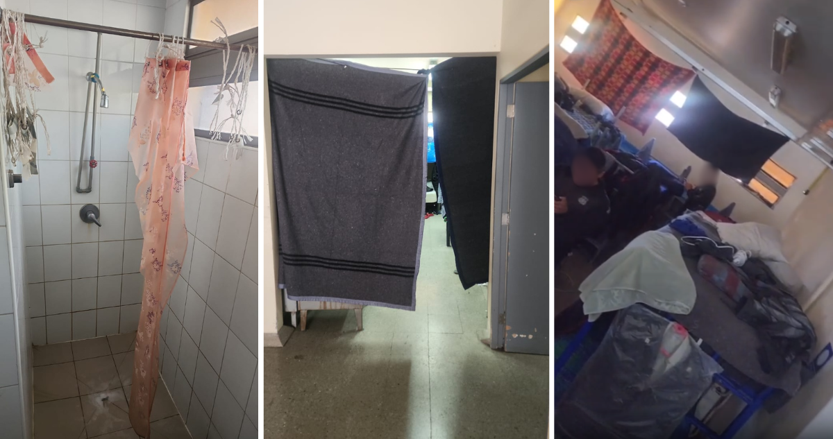 Duermen en una lavandería y con ratones: Gendarmes acusan deplorable estado de CIP-CRC Til-Til