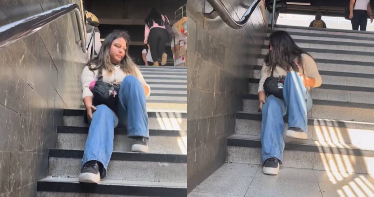 “Me tocó arrastrarme”: joven en silla de ruedas denuncia discriminación en Metro de Santiago