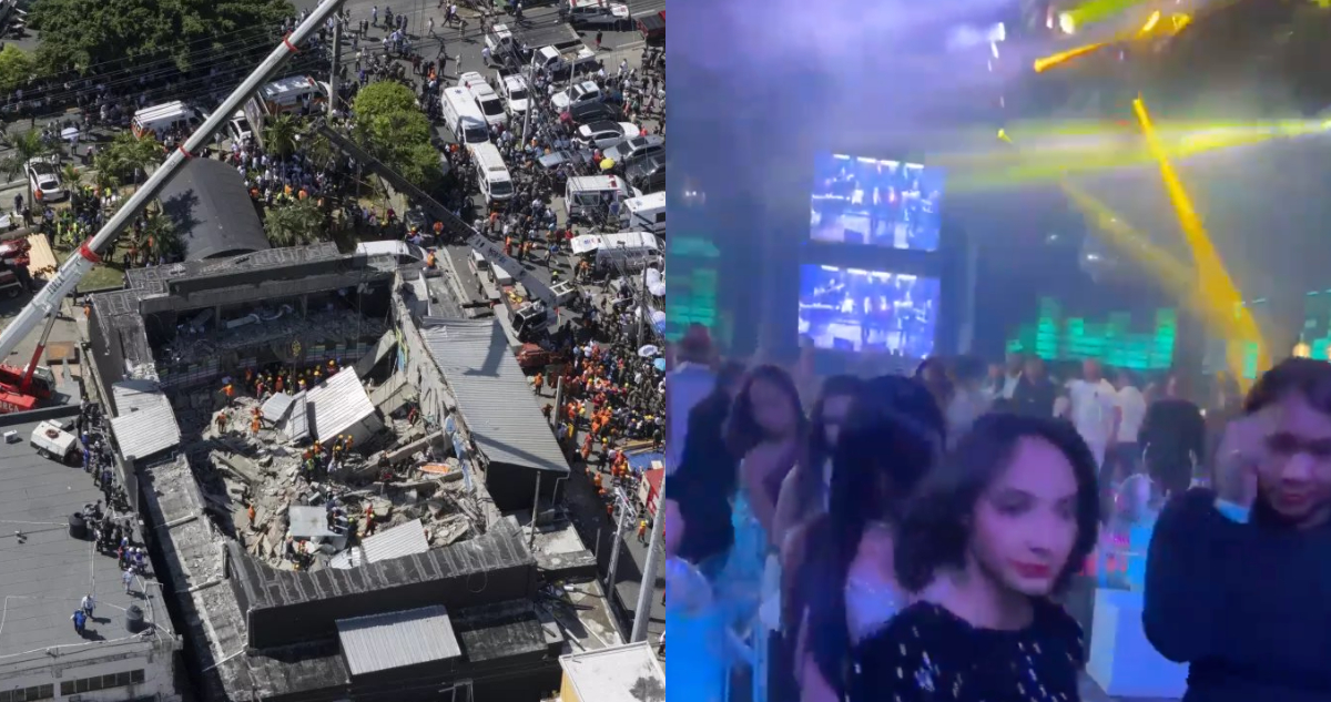Imágenes del colapso del techo en discoteca de Rep. Dominicana, que dejó a 98 muertos y contando
