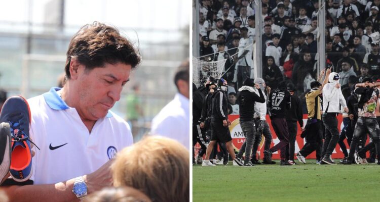 Familia de Iván Zamorano estaba en el Estadio Monumental el día de incidentes.