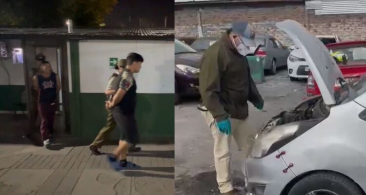 Carabineros detiene a cuatro personas por diversos delitos en la capital: dos son adolescentes
