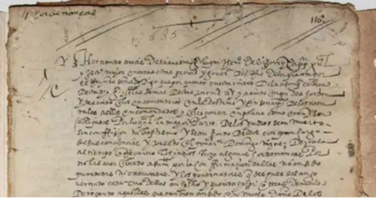 Manuscrito robado de Paraguay