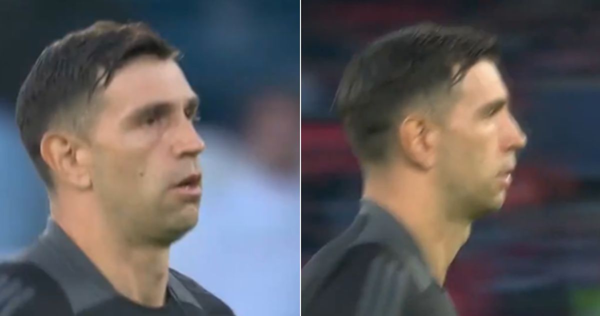 Las duras y extensas pifias a Dibu Martínez en visita del Aston Villa al PSG