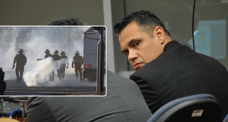 “Te vamos a sacar los ojos” y “que se queme el culiao”: revelan videos de teniente crespo en estallido