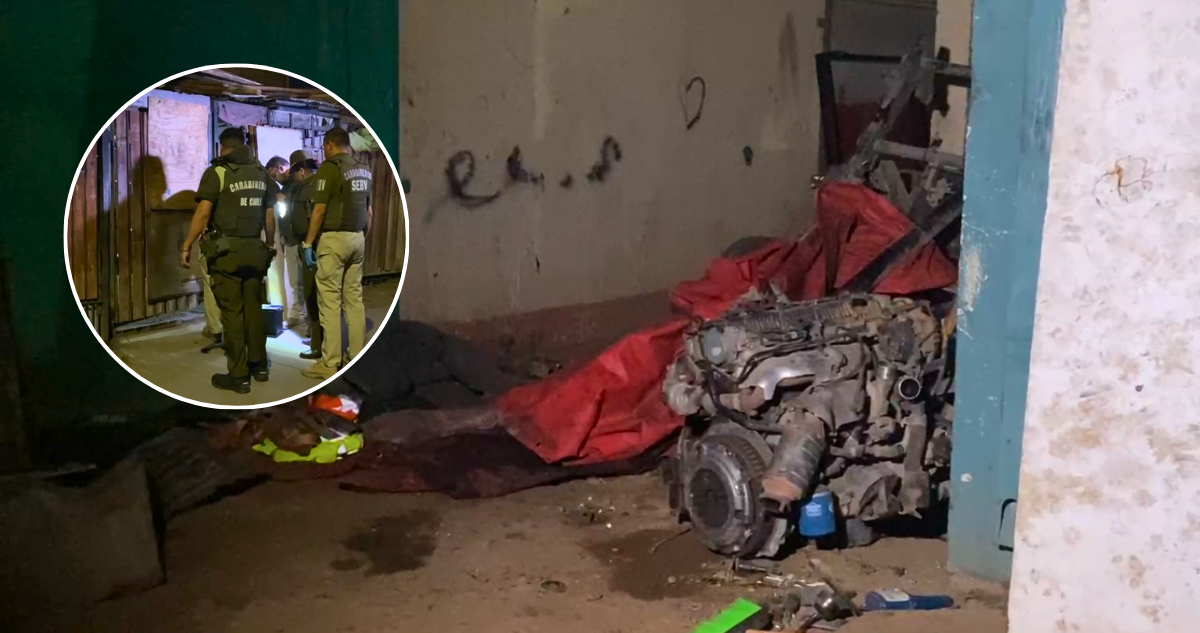 Descubren desarmaduría ilegal tras denuncia de robo de camioneta en San Bernardo