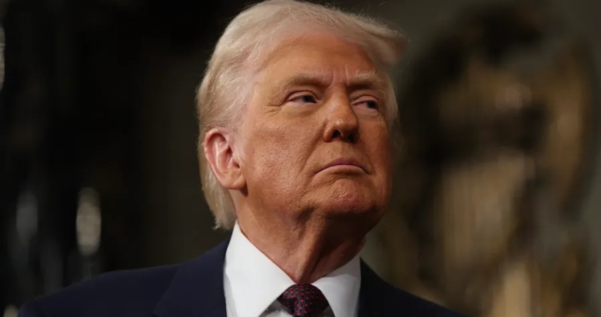 Donald Trump en primer plano