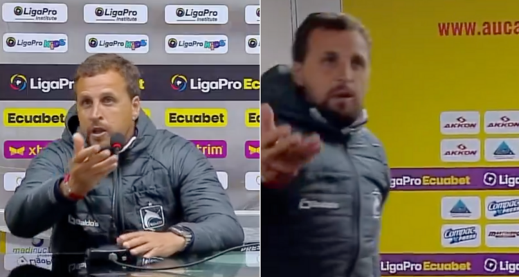 DT argentino estalló contra periodistas en Ecuador y terminó renunciando.