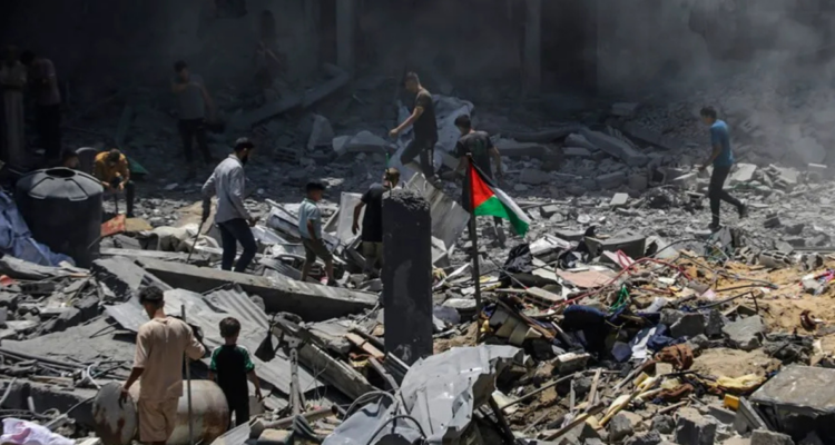 Palestina acusa a Israel de convertir Gaza en fosa común para palestinos y ayudantes humanitarios