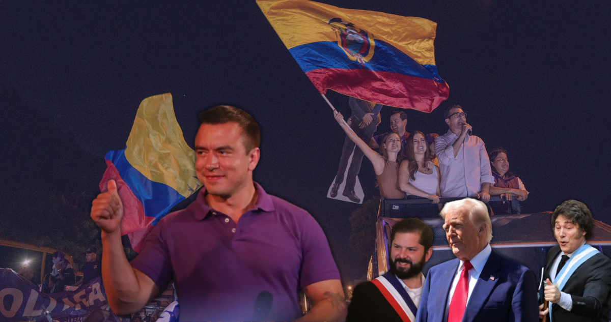 Trump y la comunidad internacional reacciona tras reelección de Noboa como presidente de Ecuador