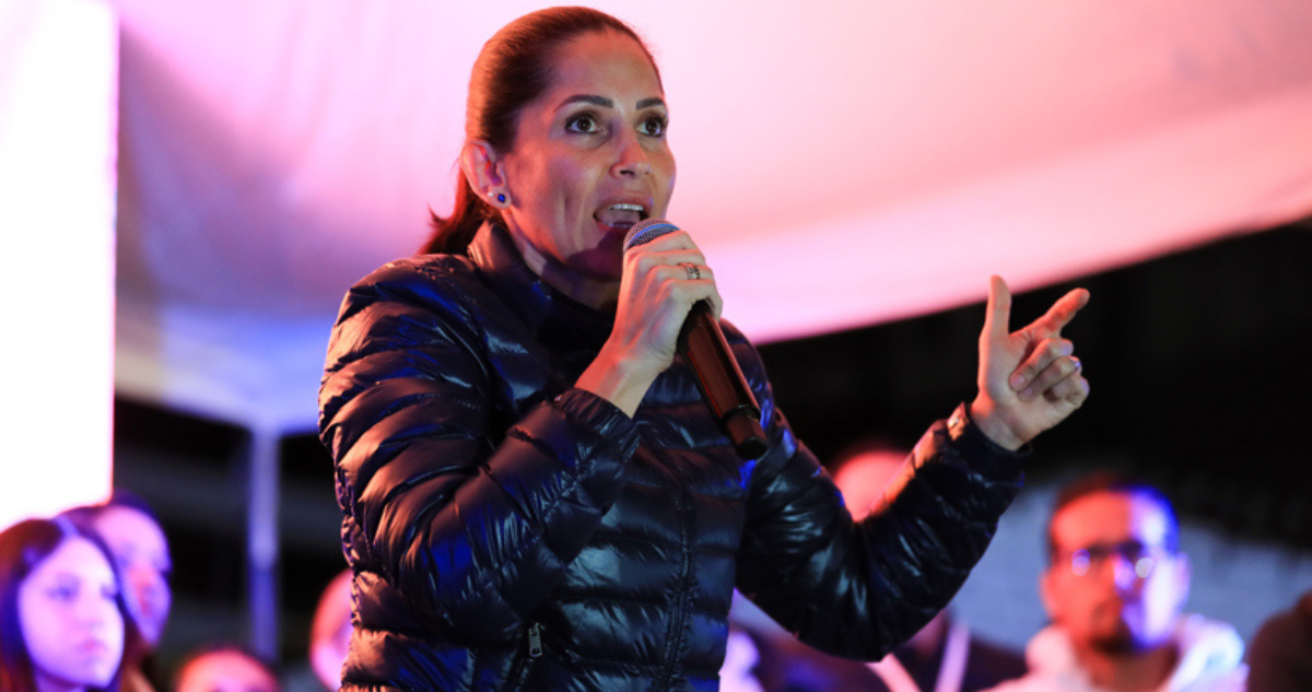 la correísta González acusa fraude electoral tras triunfo de Noboa