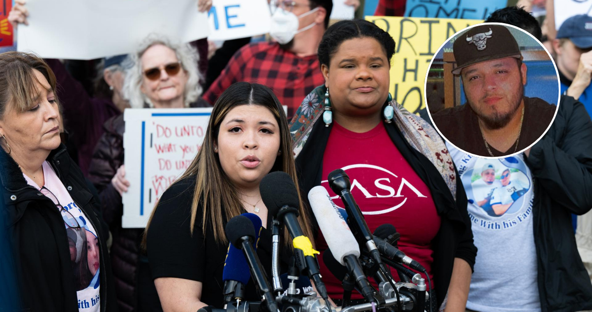 Esposa de migrante deportado por error de EEUU a El Salvador