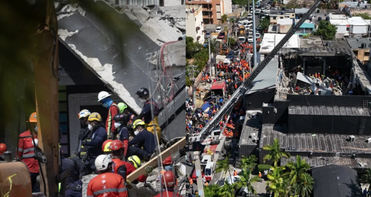 Suben a 231 los muertos en la tragedia de popular discoteca de Santo Domingo, República Dominicana