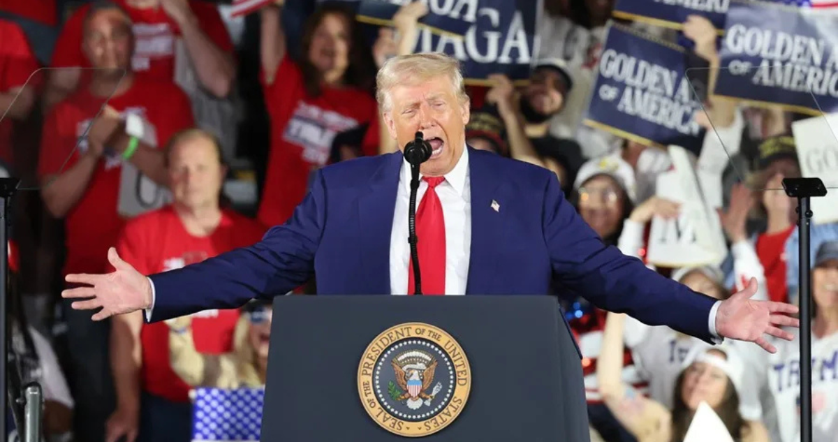 El discurso de Trump tras sus primeros 100 días