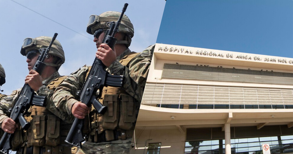 Ejército y Hospital de Arica