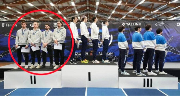 Equipo suizo le da la espalda a bandera y elenco de Israel en podio y desata tensión diplomática.