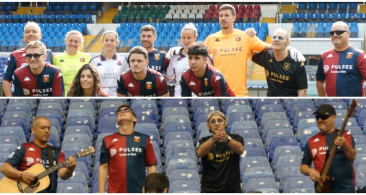 “Ellas y ellos”: La inesperada alianza entre Natalino y el club de futbol Genoa de Italia