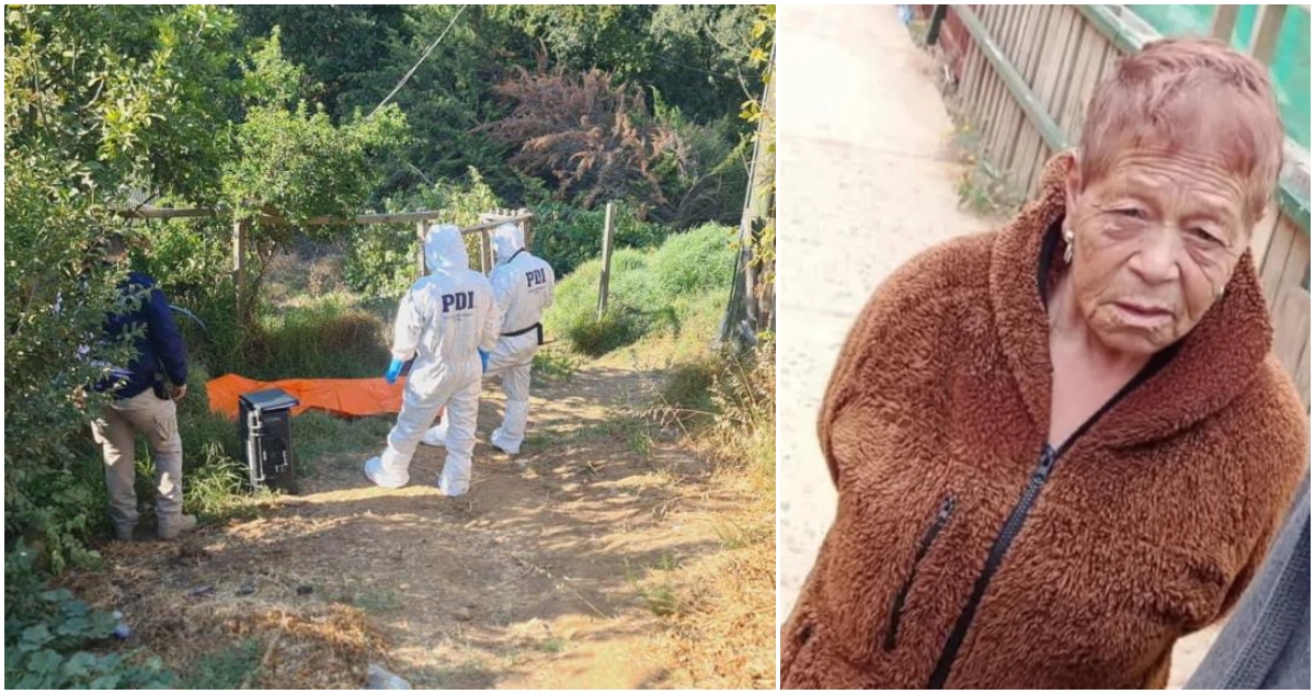 Encuentran muerta adulta mayor extraviada en Laguna Verde en Valparaíso