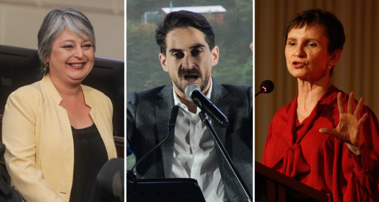 Encuesta UDD muestra triple empate entre Jara, Winter y Tohá