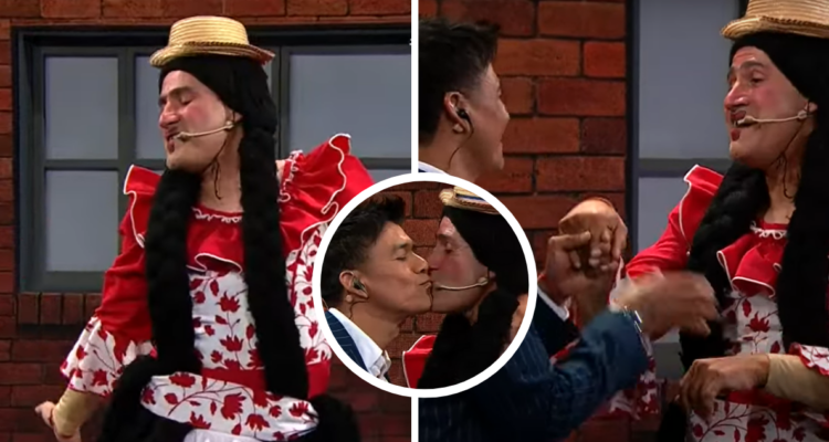 ‘Rupertina’ tuvo su esperada aparición en “Detrás del Muro” y coqueteó con Américo