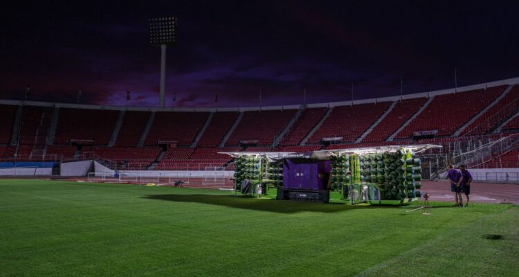 Estadio Nacional: empieza instalación de nuevo césped híbrido, un proyecto pagado por FIFA