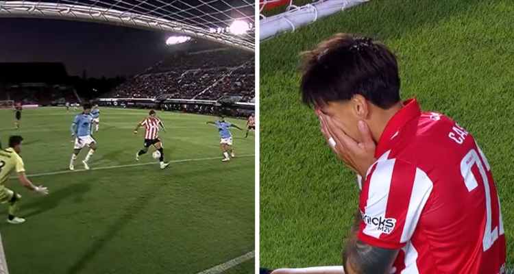 El increíble gol que erró delantero de Estudiantes: próximo rival de La U en Libertadores